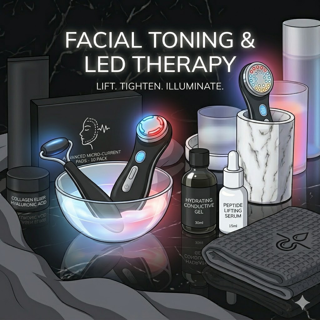 Facial Toning & LED Therapy