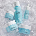 SKIN Holy Hydration! Hydrated Ever After Skincare Mini Kit, Cleanser, Makeup Remover, Moisturizer & Eye Cream For Hydrating Skin, Airplane-Friendly Sizes