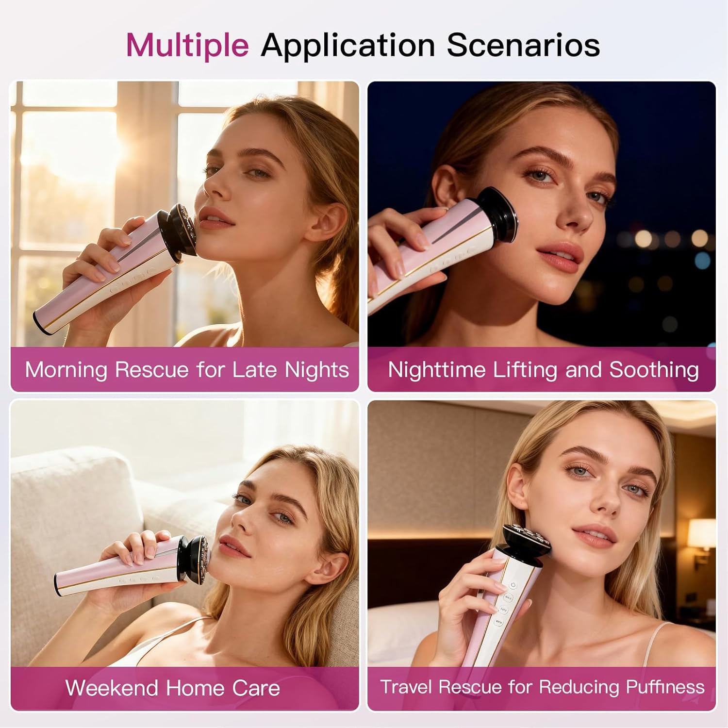 Microcurrent Facial Device 4-in-1 Beauty Device