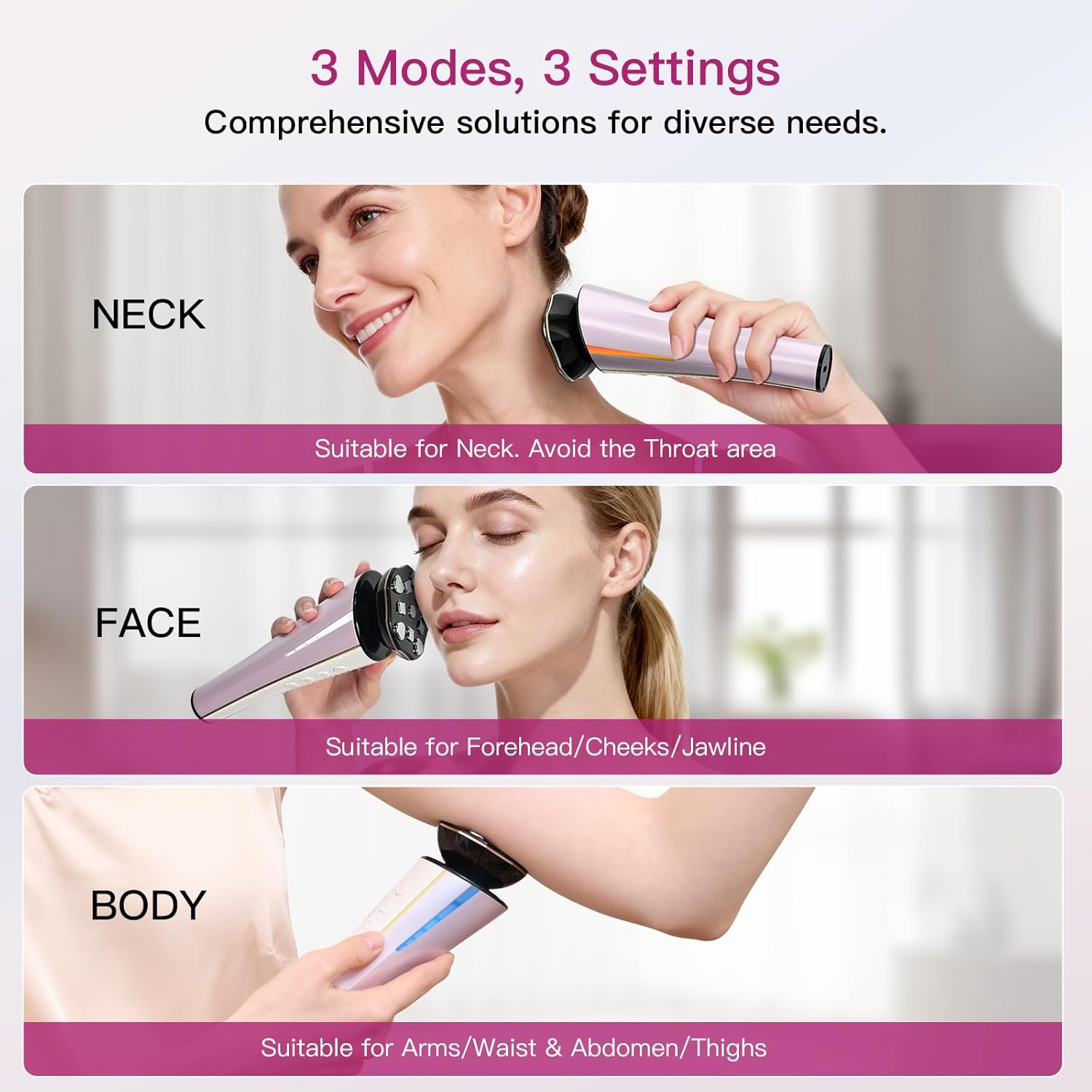 Microcurrent Facial Device 4-in-1 Beauty Device