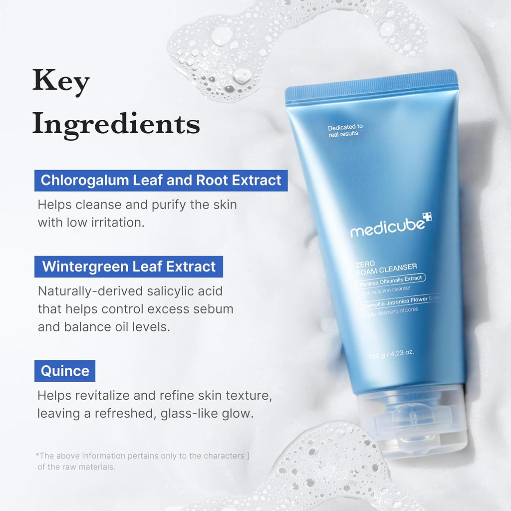 Medicube Facial Cleanser Zero Pore Capsule Cleansing Foam