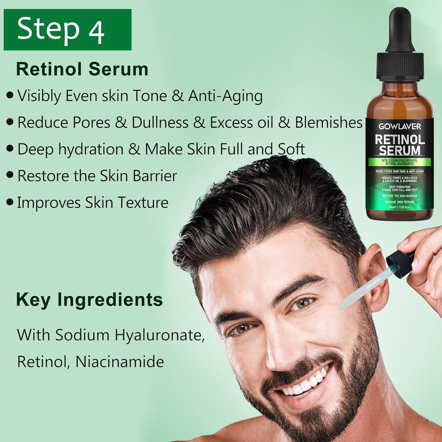Gifts for Men,Skin Care for Men,Hydrating & Moisturizing Face Care Routine for Mens All Skin Types,Birthday Fathers Gifts Valentines for Him Dad Boyfriend Husband Christmas Stocking Stuffers